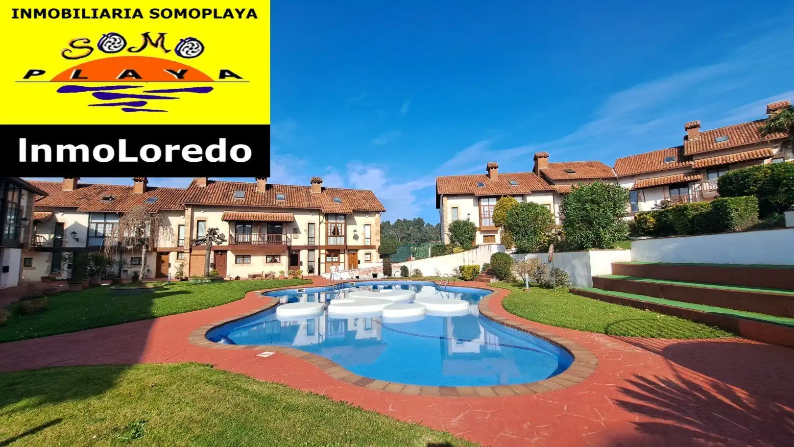 Schwimmbecken von Haus oder Chalet zum Verkauf in Ribamontán al Mar mit Heizung, Terrasse und Gemeinschaftspool