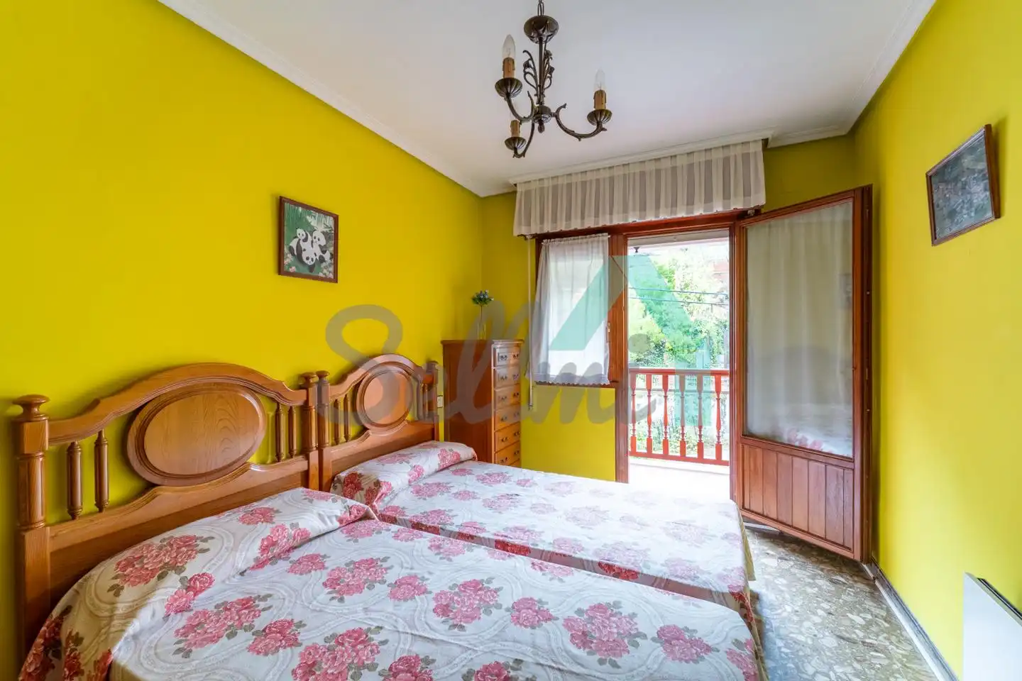 Bedroom of Flat for sale in Allande  with Heating, Terrace and Storage room