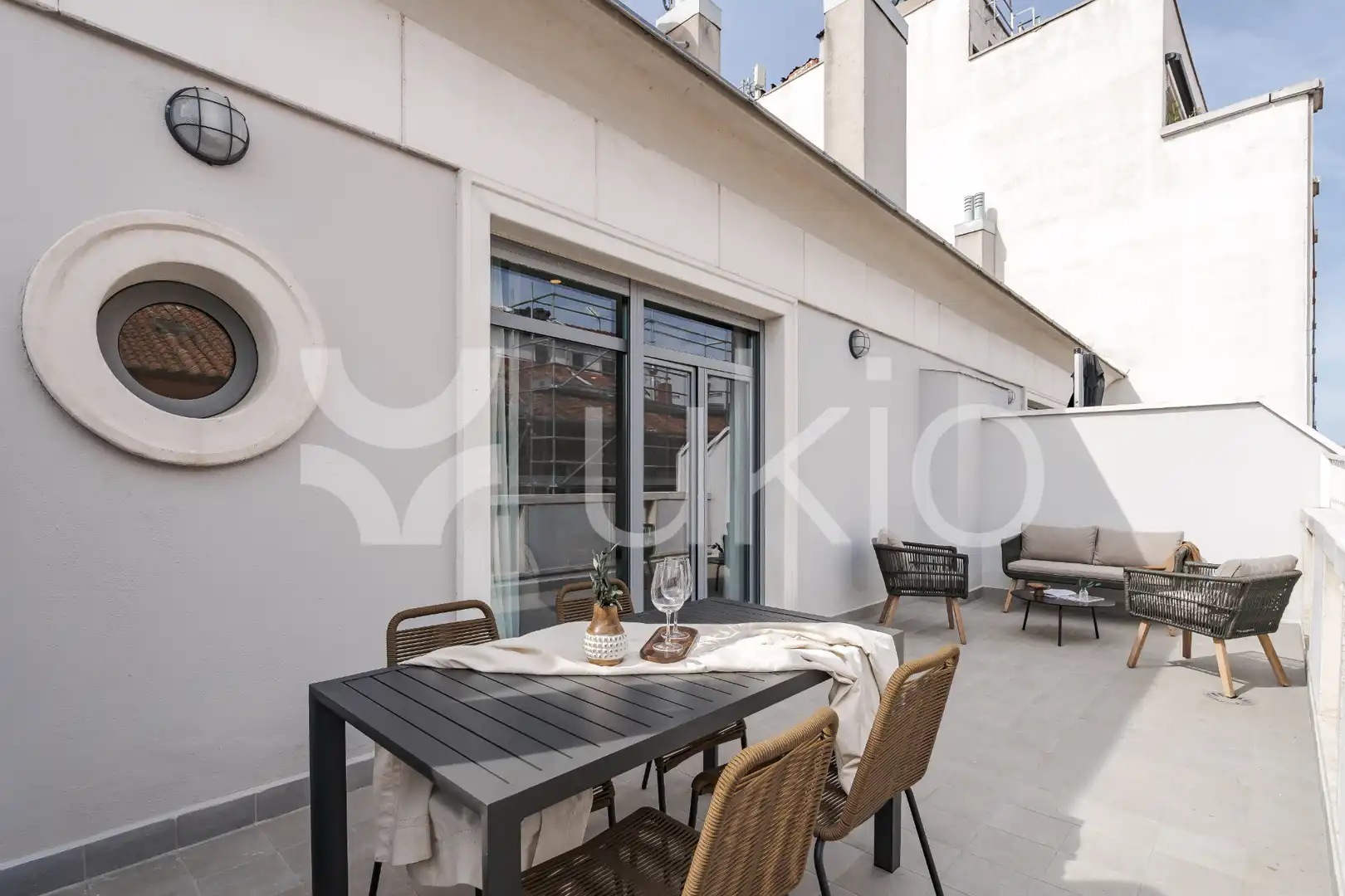 Terrassa de Apartament de lloguer en Madrid amb Aire condicionat, Calefacció i Terrassa