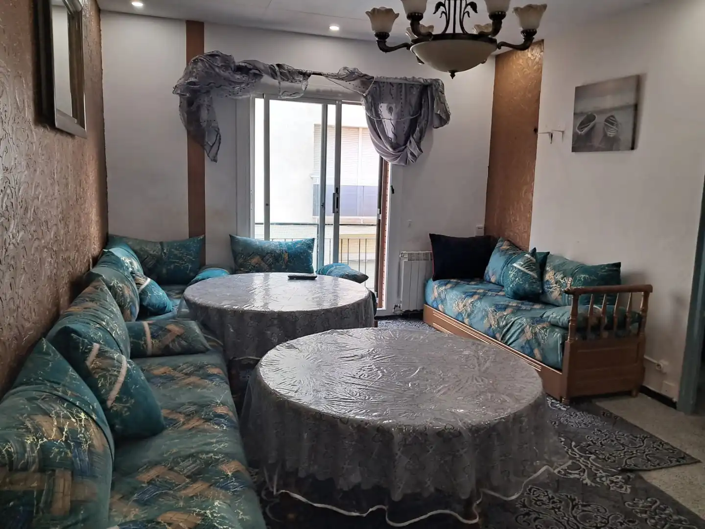 Sala d'estar de Apartament en venda en Sant Feliu de Guíxols amb Calefacció i Terrassa
