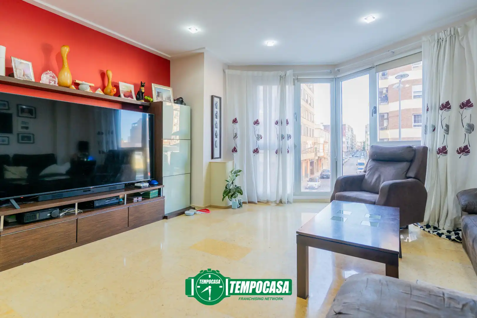 Living room of Flat for sale in Sueca  with Air Conditioner, Heating and Terrace