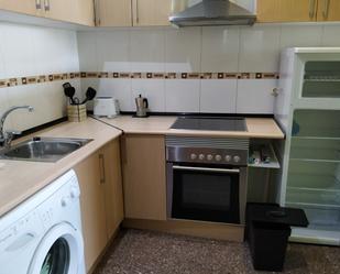 Kitchen of Flat for sale in  Barcelona Capital  with Air Conditioner, Furnished and Oven