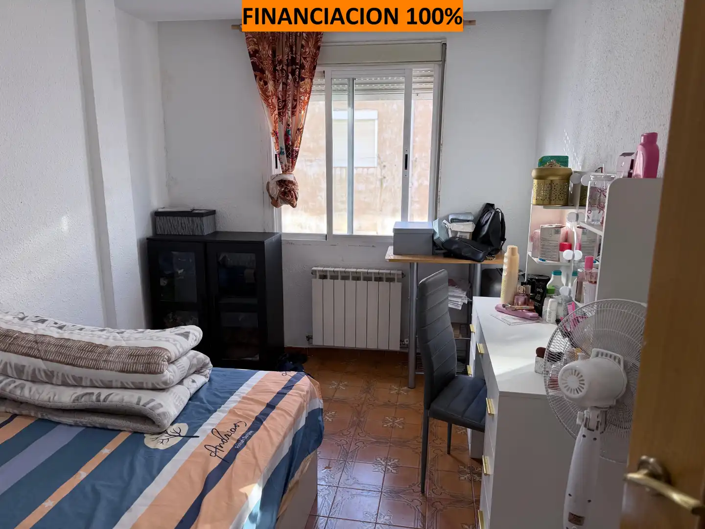 Bedroom of Flat for sale in Zaragoza  with Heating, Terrace and Balcony