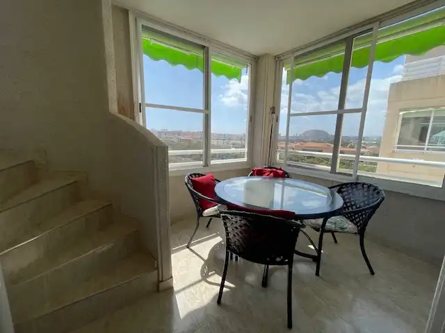Balcony of Attic for sale in Alicante / Alacant  with Terrace, Furnished and Community pool