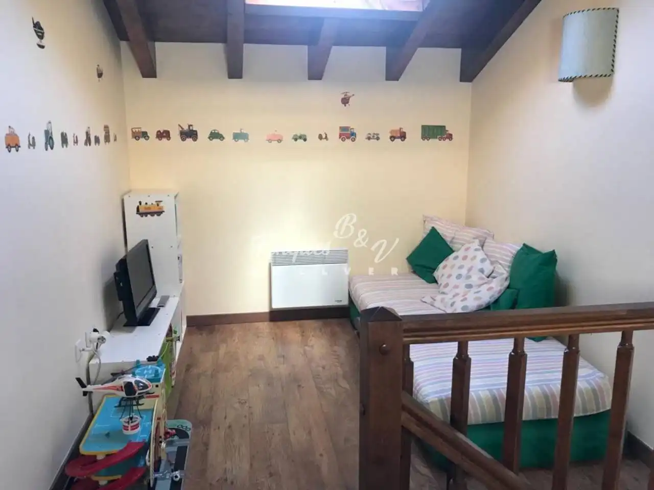 Living room of Houses for rent in Osséja  with Heating, Parquet flooring and Furnished