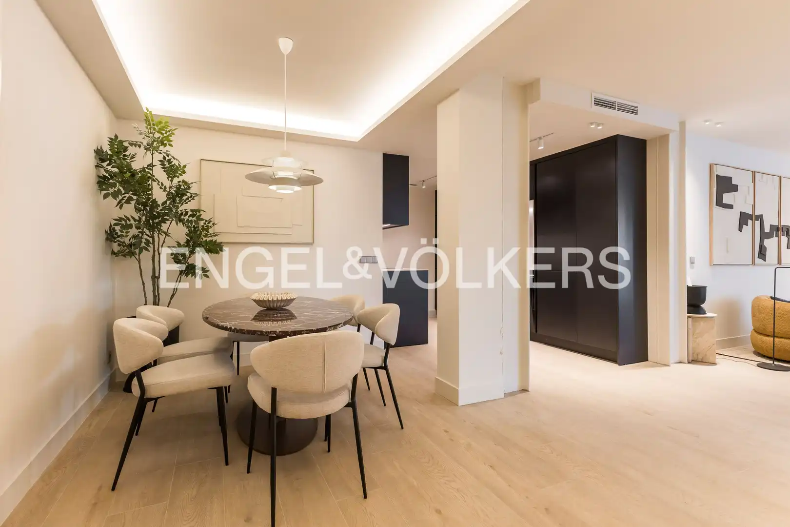 Esszimmer von Wohnung zur Miete in Madrid mit Klimaanlage, Heizung und Terrasse