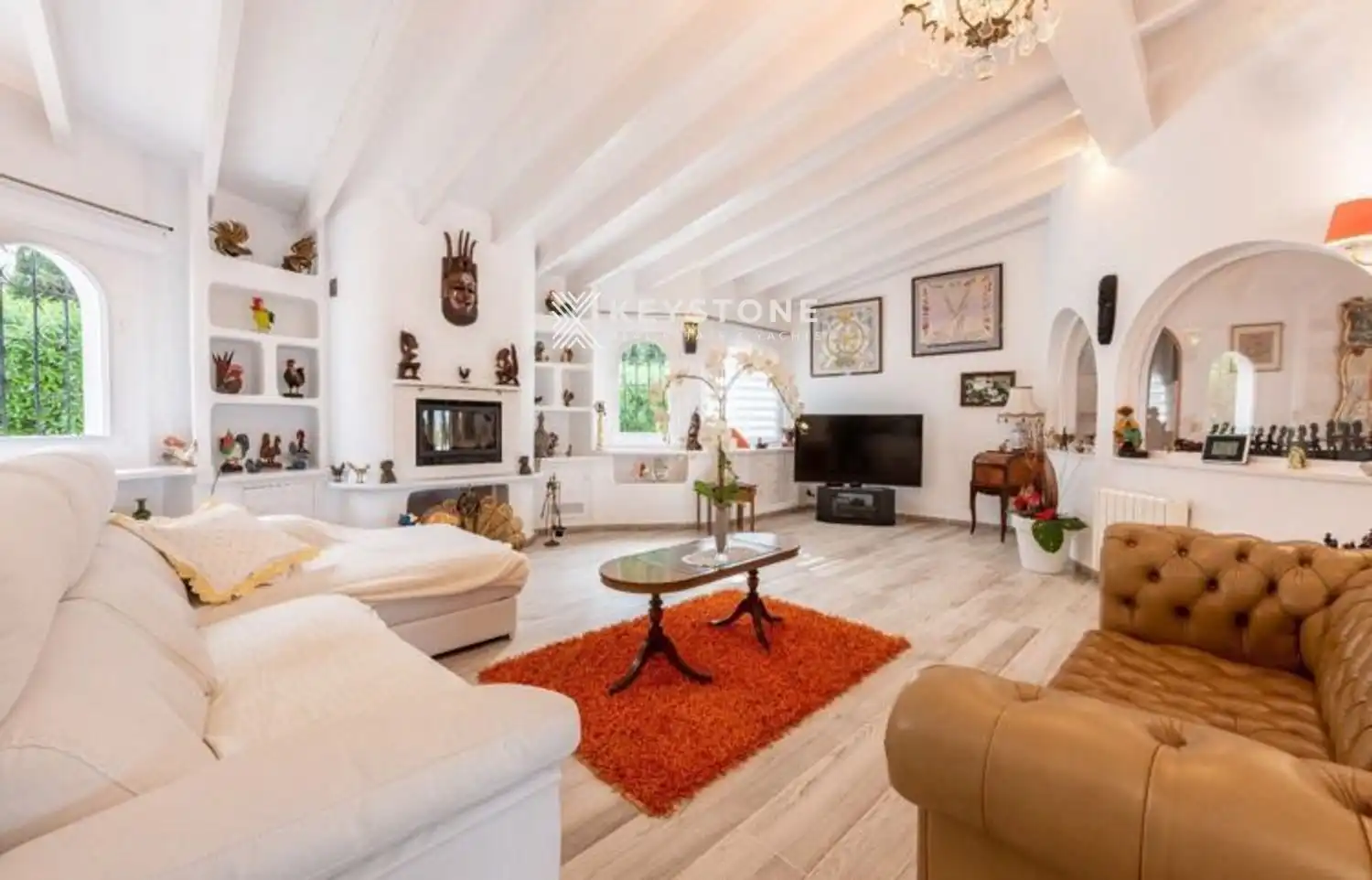 Sala de estar de Casa o chalet en venta en Calvià con Terraza, Trastero y Piscina
