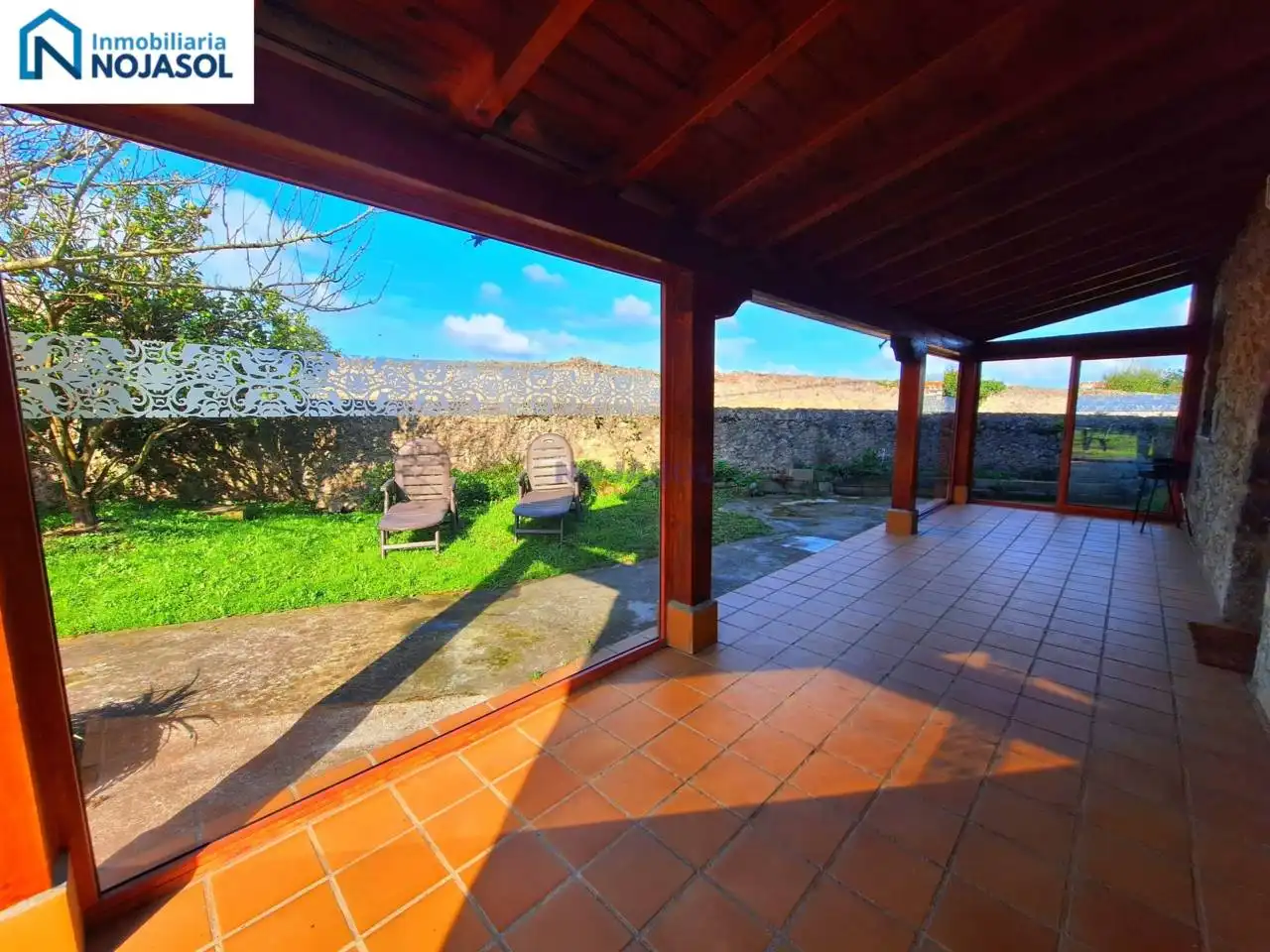 Garden of Detached homes for rent in Noja  with Heating, Private garden and Furnished
