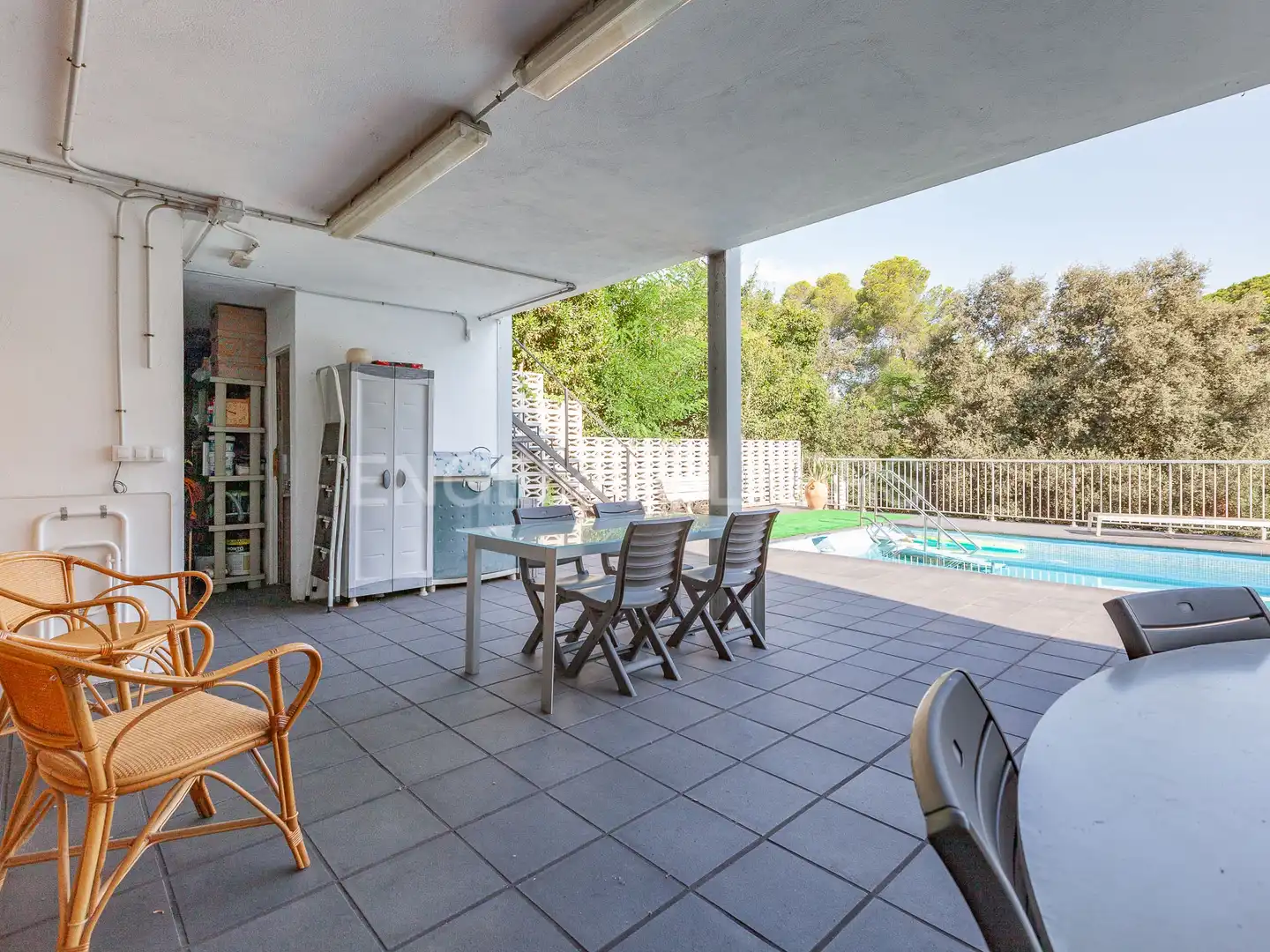 Terrace of Houses for sale in Sant Cugat del Vallès  with Air Conditioner, Heating and Private garden