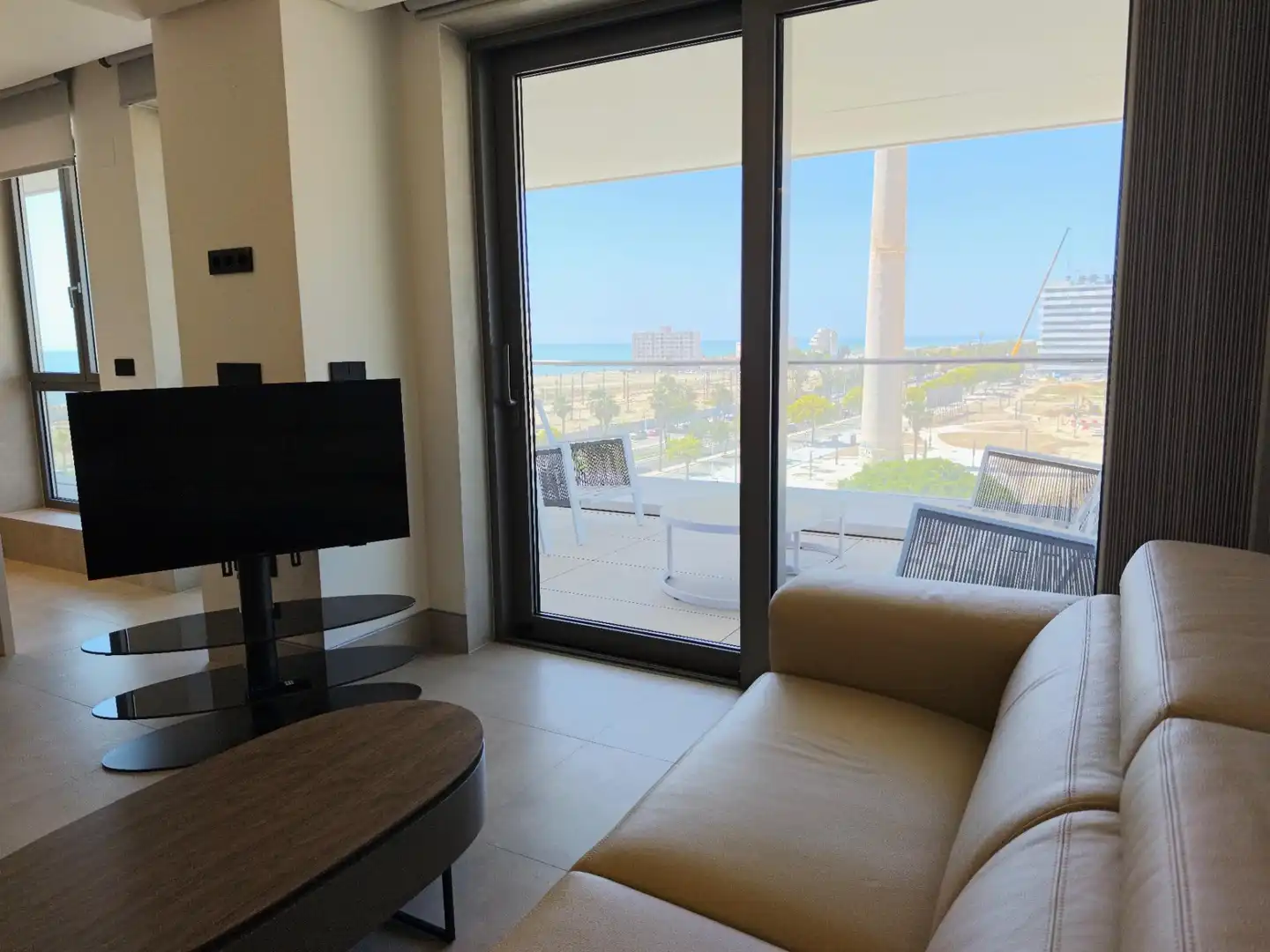 Sala de estar de Piso de alquiler en Málaga con Aire acondicionado, Calefacción y Terraza