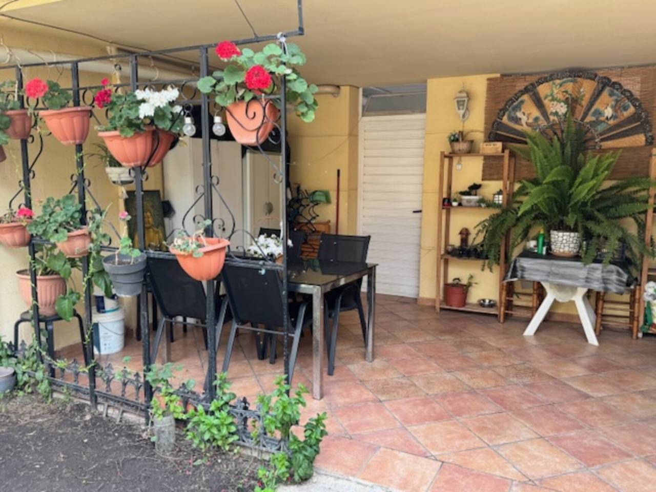 Terrace of Single-family semi-detached for sale in Alcarràs  with Air Conditioner, Heating and Private garden
