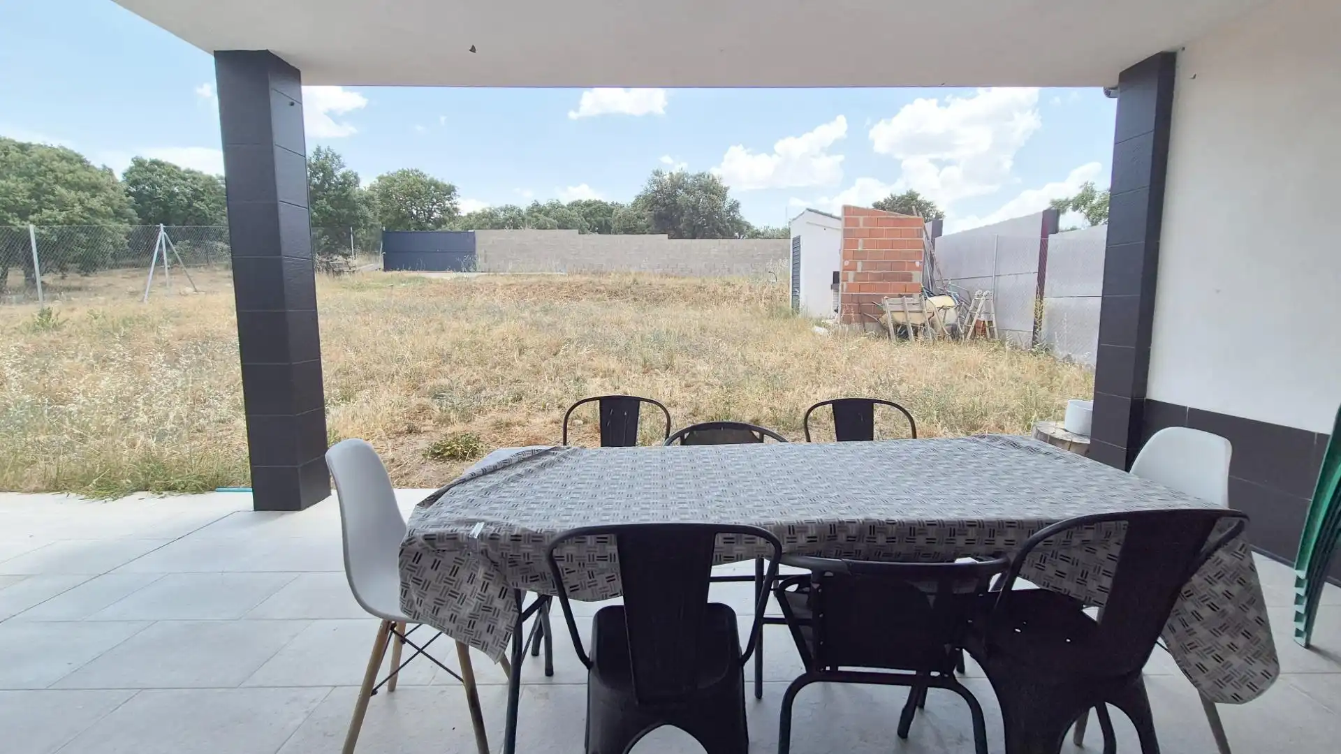 Terraza de Casa o chalet en venta en Carrascal de Barregas con Aire acondicionado, Calefacción y Jardín privado