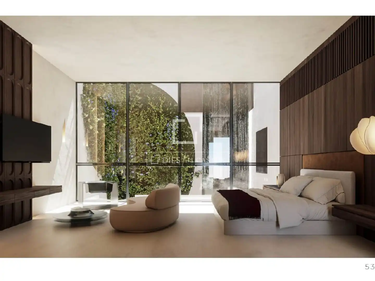 Wohnzimmer von Grundstücke zum Verkauf in Madrid