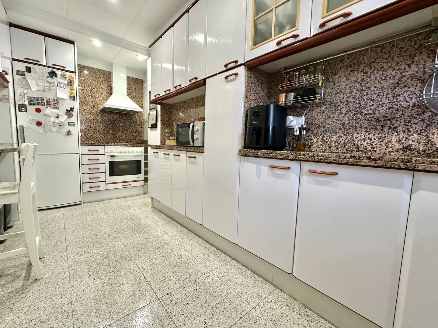 Kitchen of Detached homes for sale in Santa Coloma de Gramenet  with Air Conditioner, Heating and Terrace