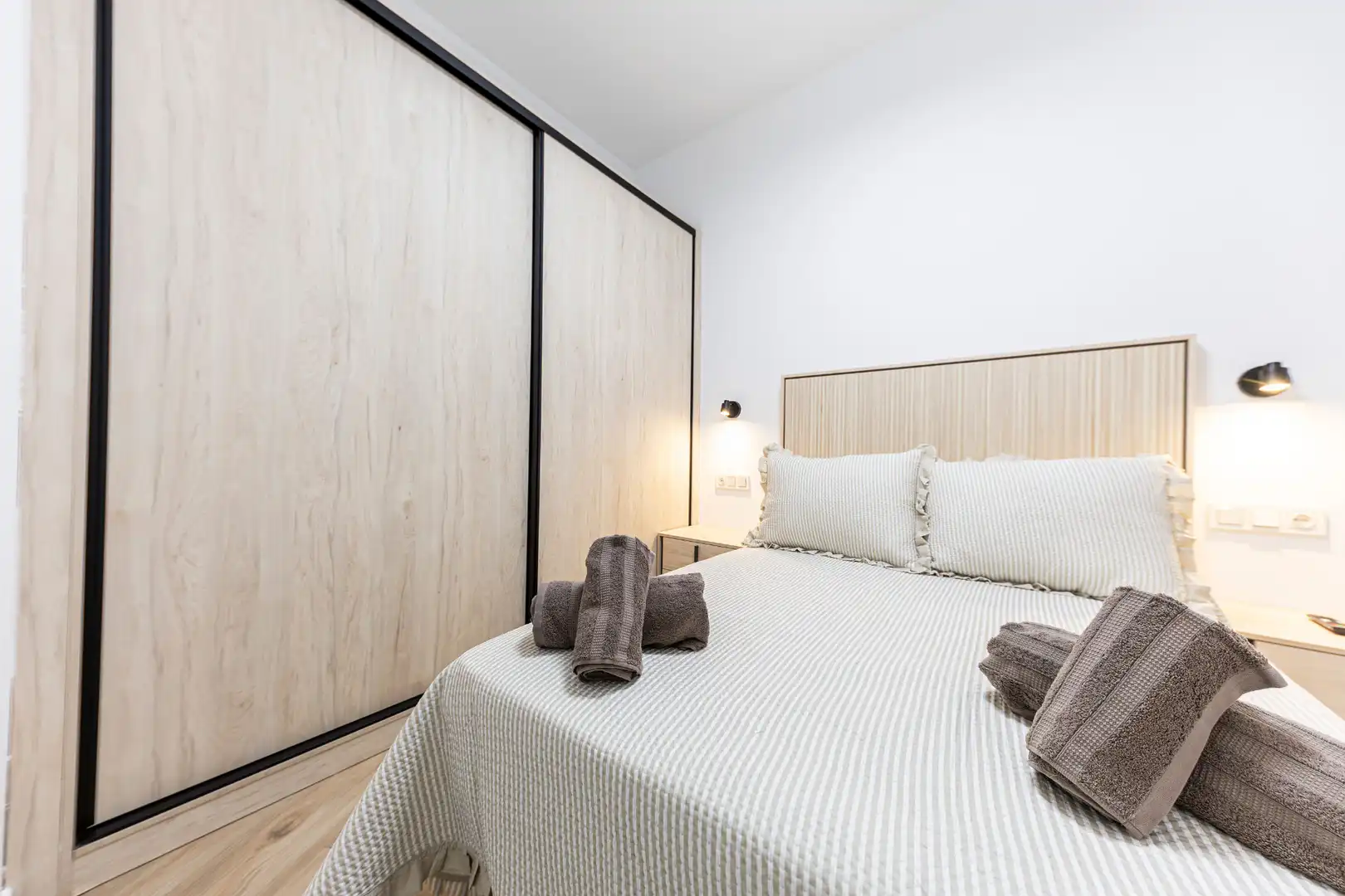 Schlafzimmer von Haus oder Chalet zur Miete in Águilas mit Klimaanlage, Heizung und Möbliert