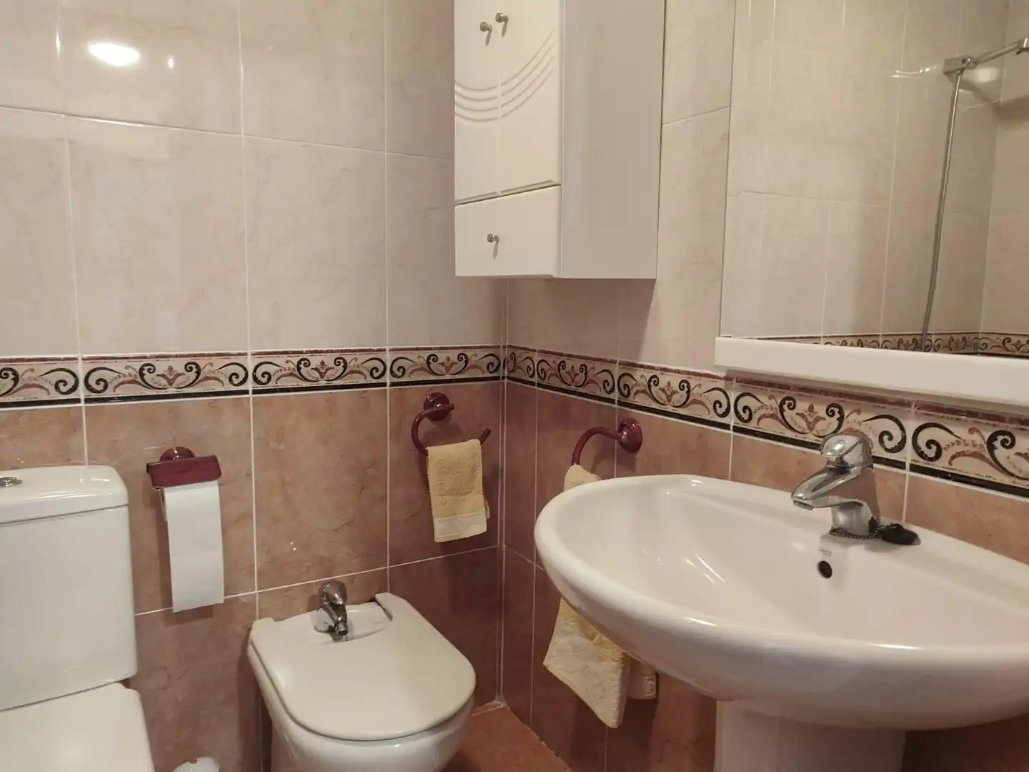Baño de Piso de alquiler en Oviedo  con Calefacción y Amueblado