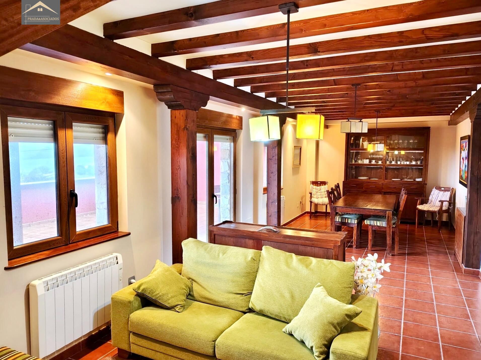 Living room of Single-family semi-detached for sale in Miengo  with Heating, Private garden and Terrace