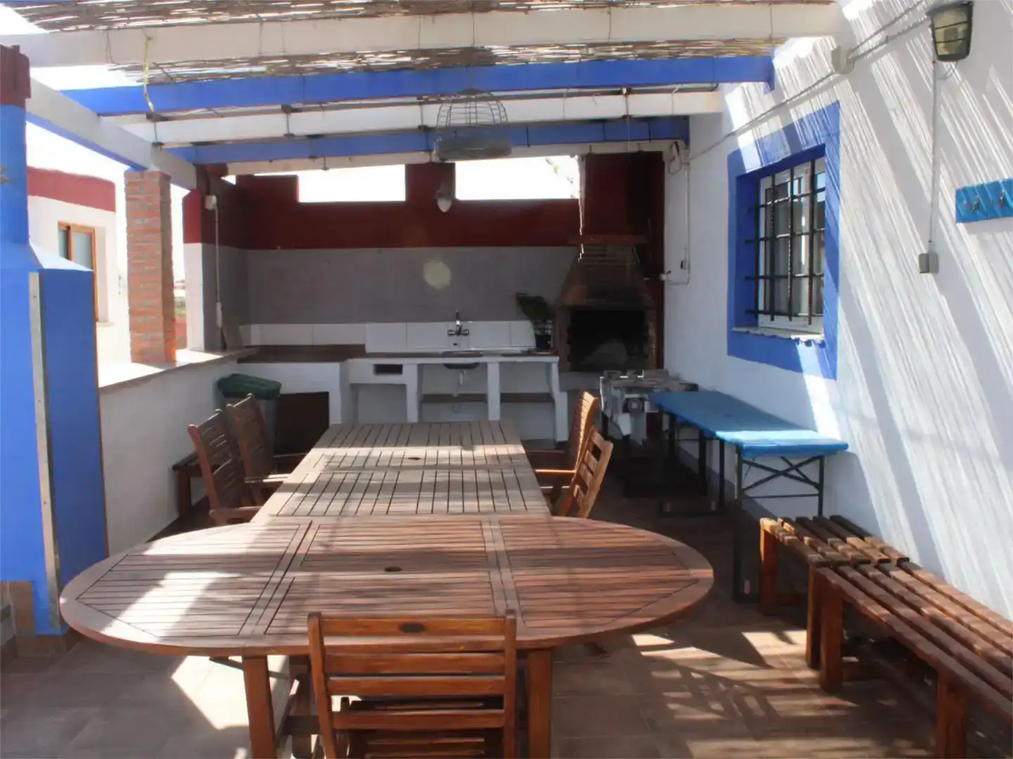 Terrassa de Finca rústica de lloguer en Motril amb Jardí privat, Piscina i Moblat