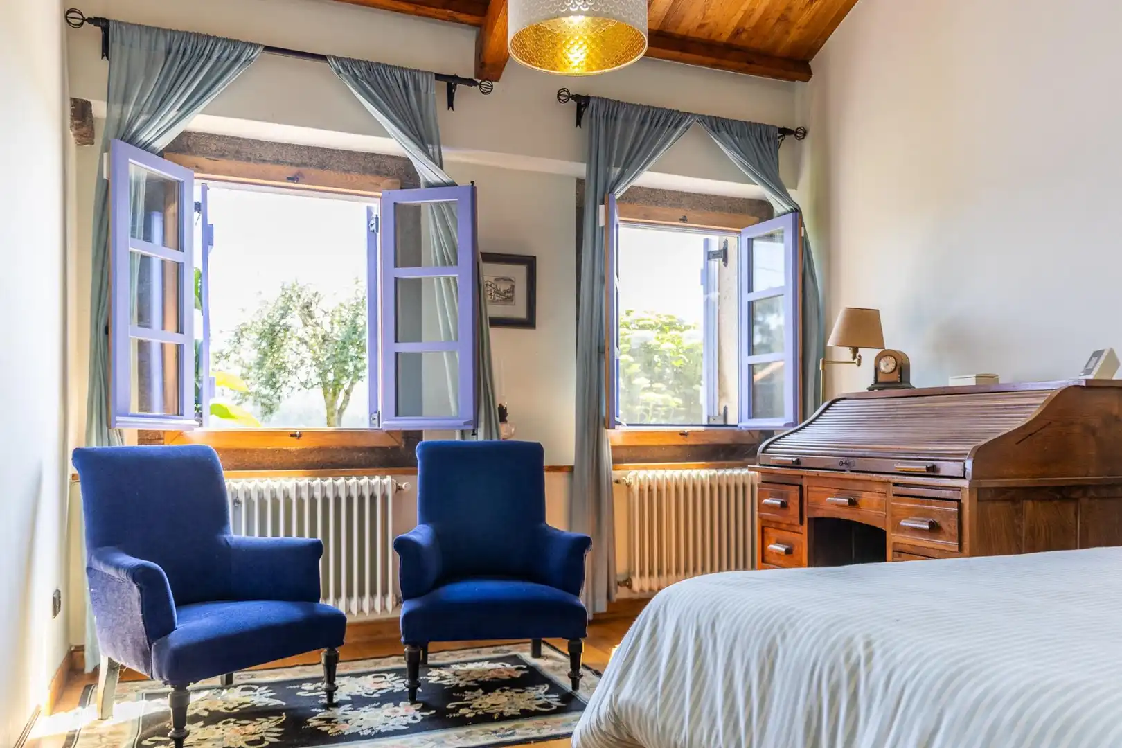 Habitación de Casa o chalet en venta en O Pino  con Calefacción, Jardín privado y Terraza