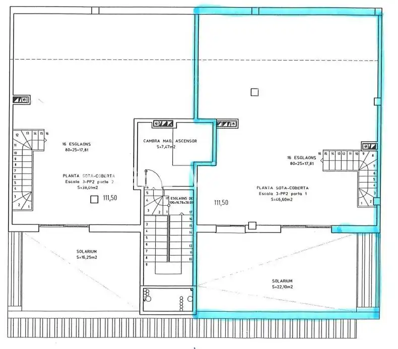 Ático en venta en Sant Joan Despí con Aire acondicionado, Calefacción y Parquet