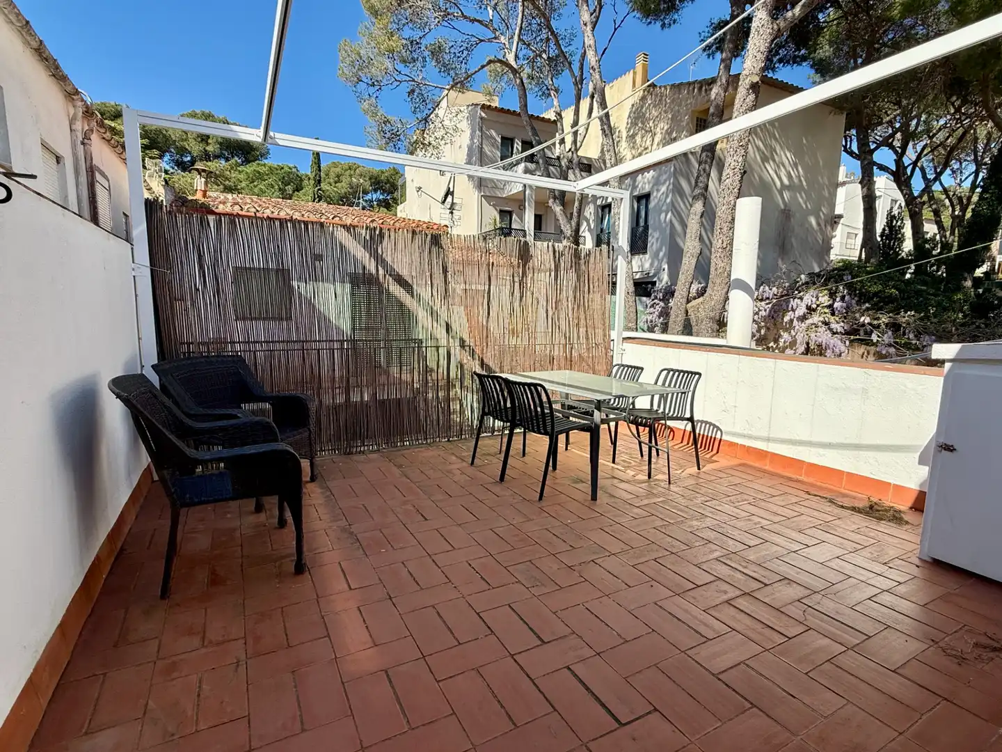 Terrasse von Wohnung zur Miete in Palafrugell mit Klimaanlage, Parkett und Terrasse