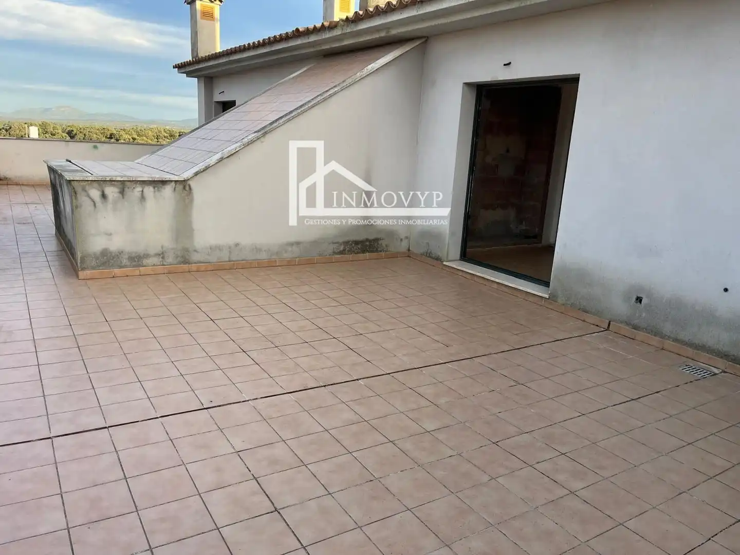 Terrasse von Dachboden zum Verkauf in Maria de la Salut mit Terrasse, Abstellraum und Schwimmbad