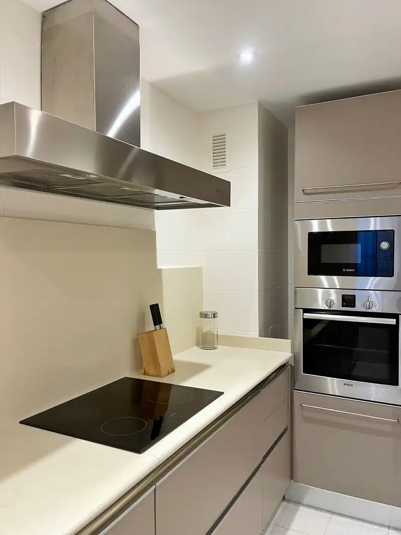 Kitchen of Apartments for rent in Marbella  with Air Conditioner, Terrace and Furnished