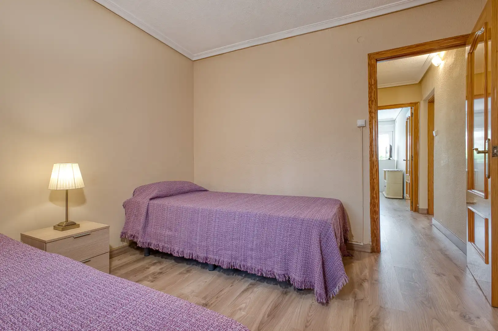 Bedroom of Flat for rent in El Campello  with Air Conditioner, Heating and Private garden