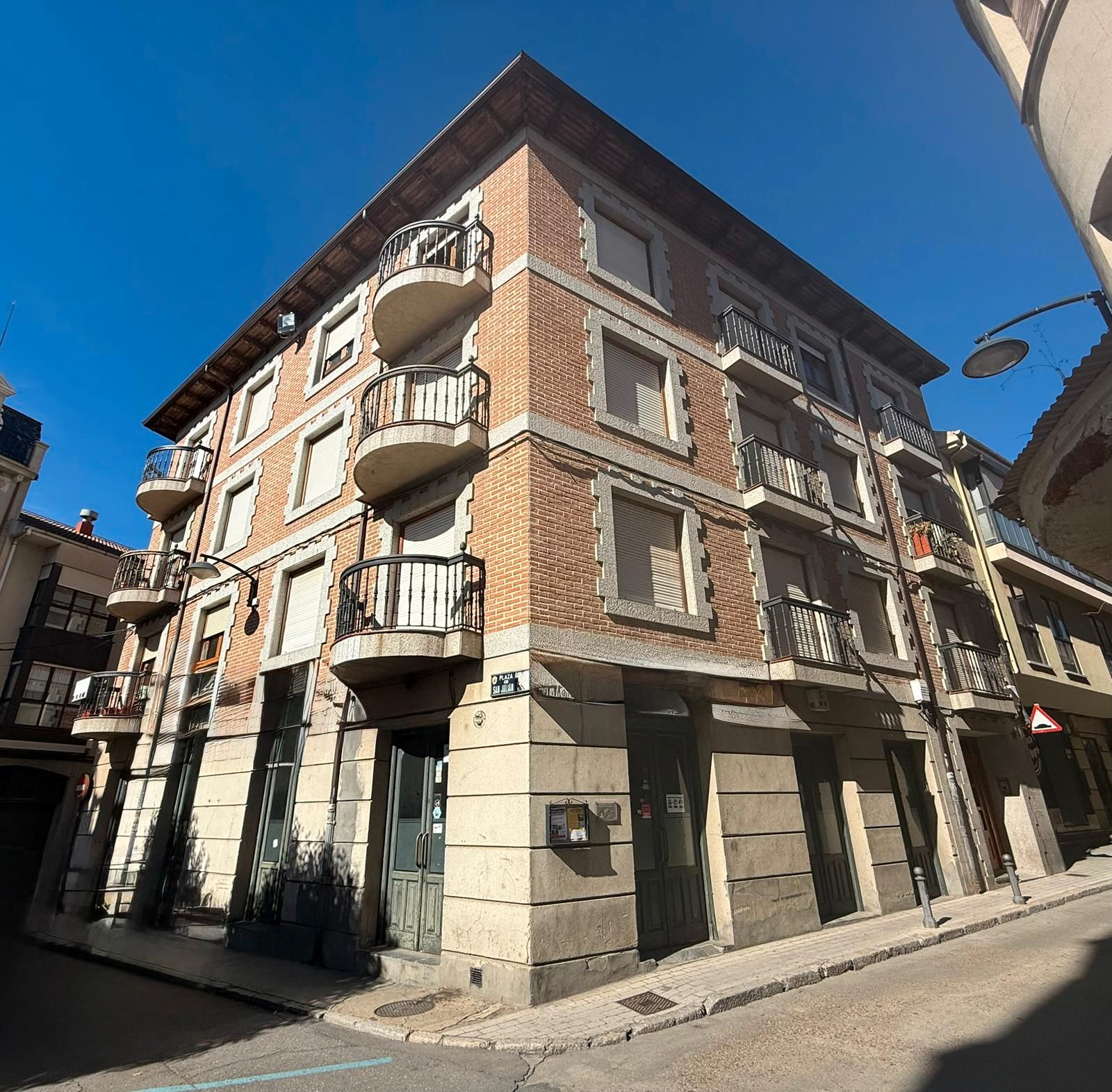 Exterior view of Apartment for sale in Astorga  with Heating and Parquet flooring