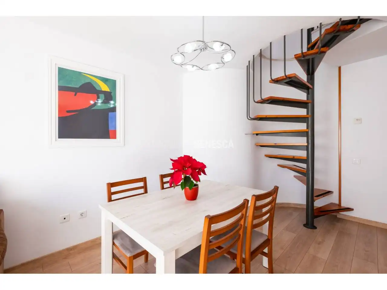 Dining room of Duplexes for sale in Terrassa  with Air Conditioner, Heating and Private garden