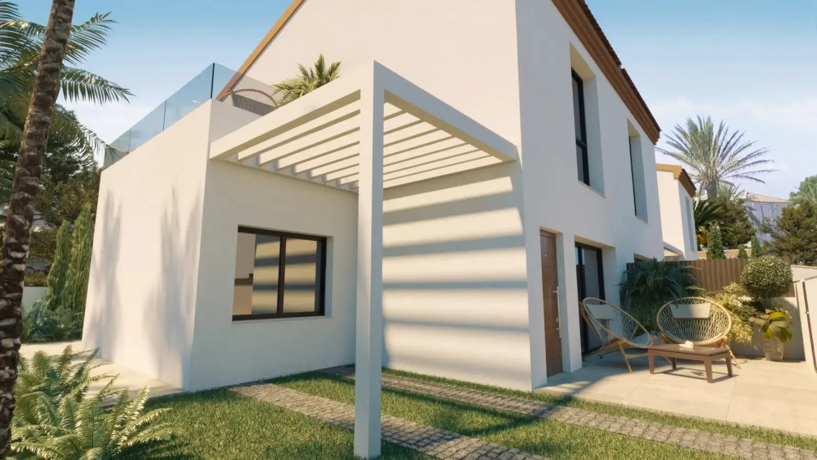 Bungalow d'obra nova amb jardí en venda a Plaza Ramón y Cajal 2, imagen 40
