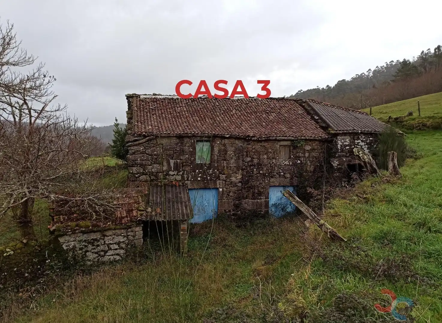 Vista exterior de Casa o xalet en venda en Cerdedo