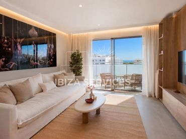 Wohnung mit Pool zur Miete in Ses Figueretes - Platja d'en Bossa - Cas Serres