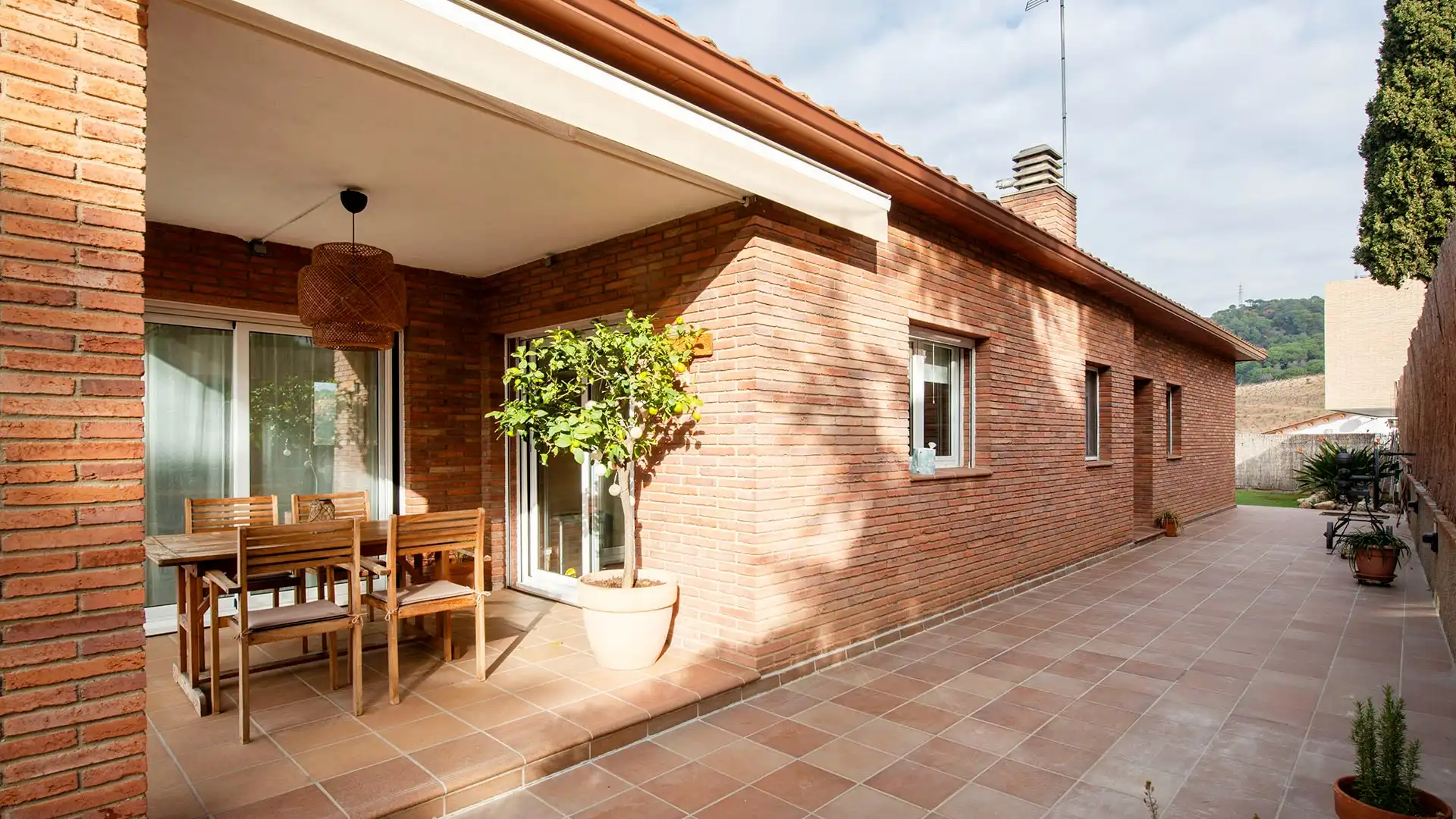 Terraza de Casa o chalet en venta en Martorelles con Aire acondicionado, Calefacción y Jardín privado