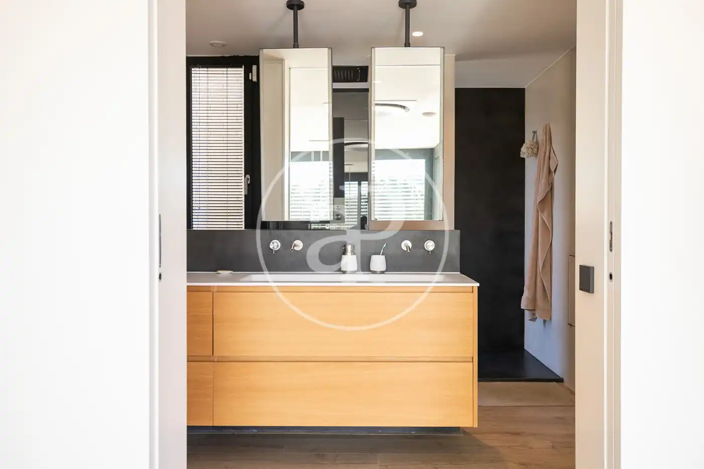 Bathroom of Houses for sale in Begues  with Air Conditioner, Heating and Private garden