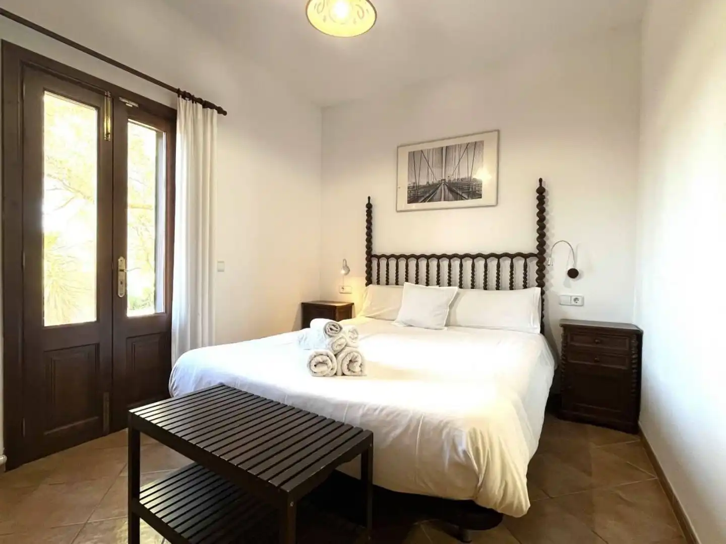 Bedroom of Houses for rent in Manacor  with Air Conditioner, Private garden and Terrace