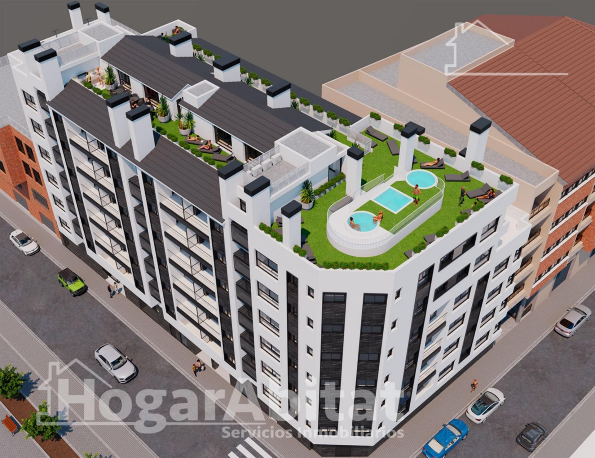 Exterior view of Flat for sale in Castellón de la Plana / Castelló de la Plana