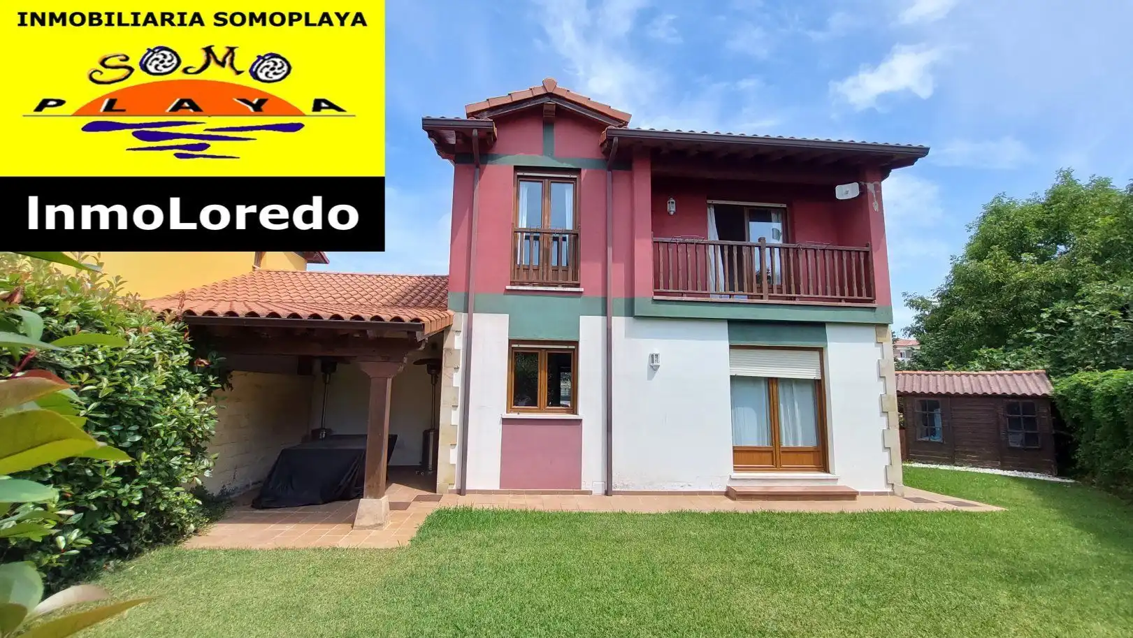 Vista exterior de Casa o xalet en venda en Ribamontán al Mar amb Calefacció, Jardí privat i Terrassa