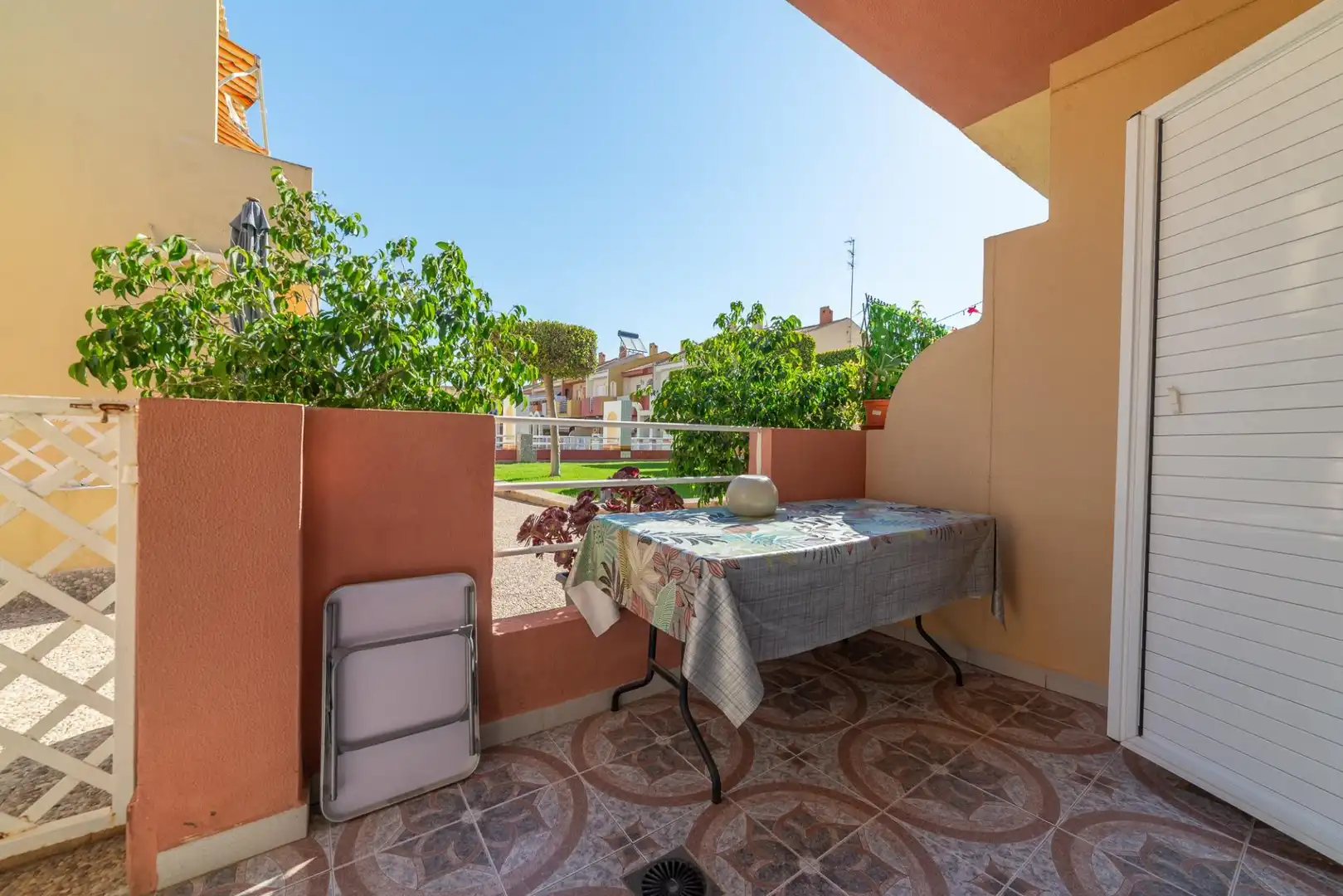Terrassa de Casa adosada en venda en San Javier amb Aire condicionat, Jardí privat i Terrassa