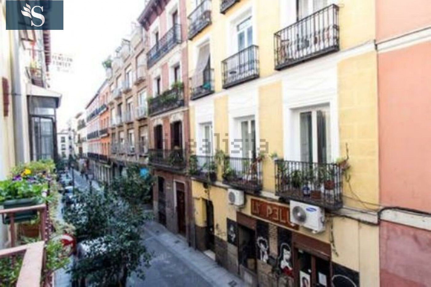 Exterior view of Study to rent in  Madrid Capital  with Air Conditioner, Heating and Balcony