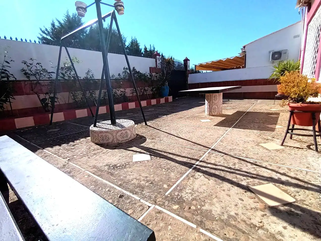 Terrassa de Casa o xalet en venda en Mérida amb Aire condicionat, Jardí privat i Terrassa