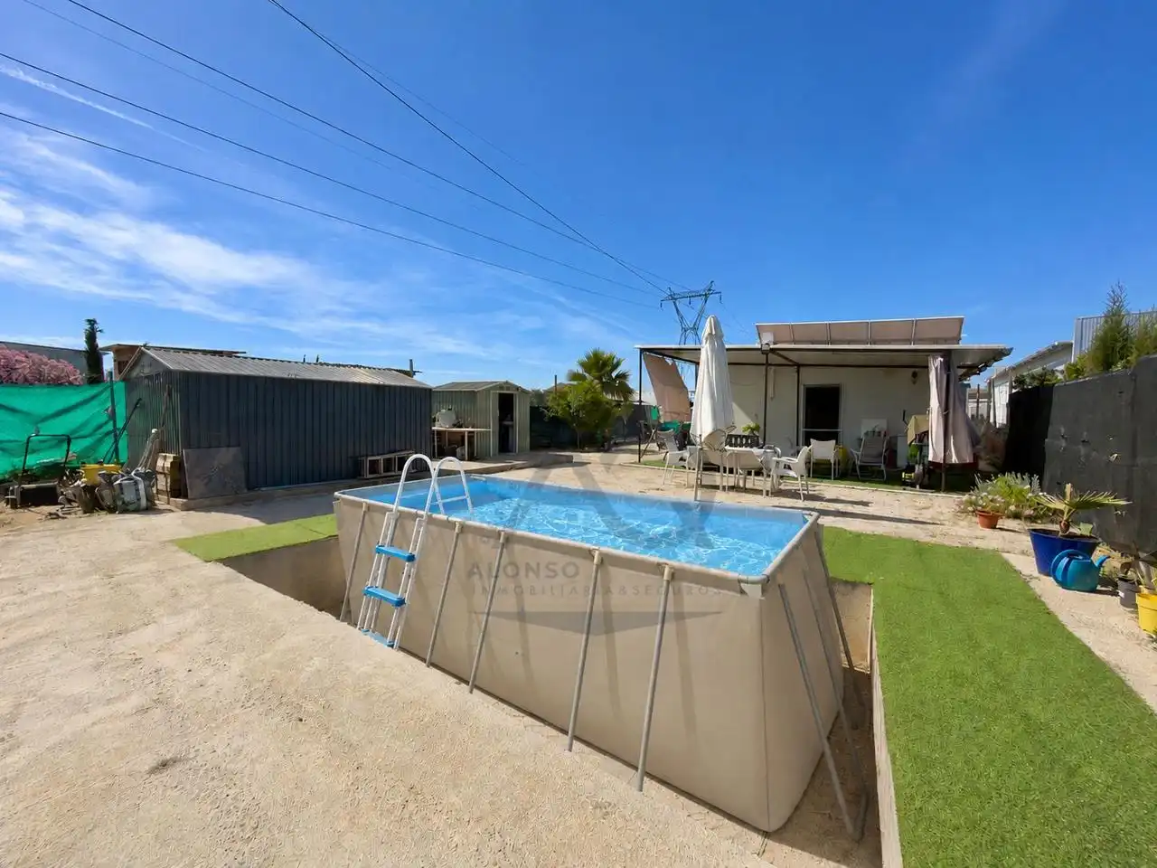 Piscina de Casa o chalet en venta en Alcalá de Guadaira