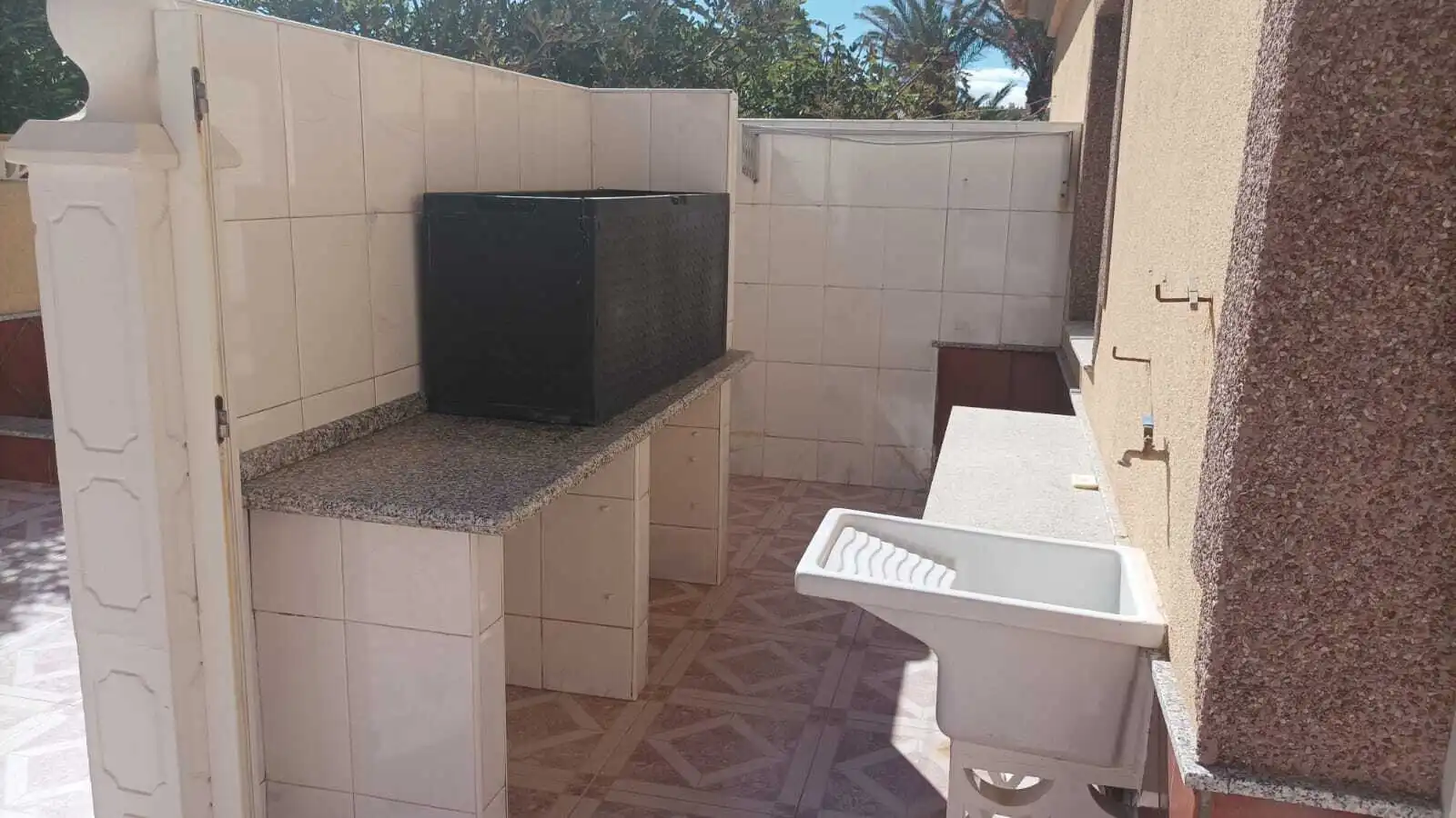 Cuina de Finca rústica en venda en La Manga del Mar Menor amb Aire condicionat, Calefacció i Terrassa