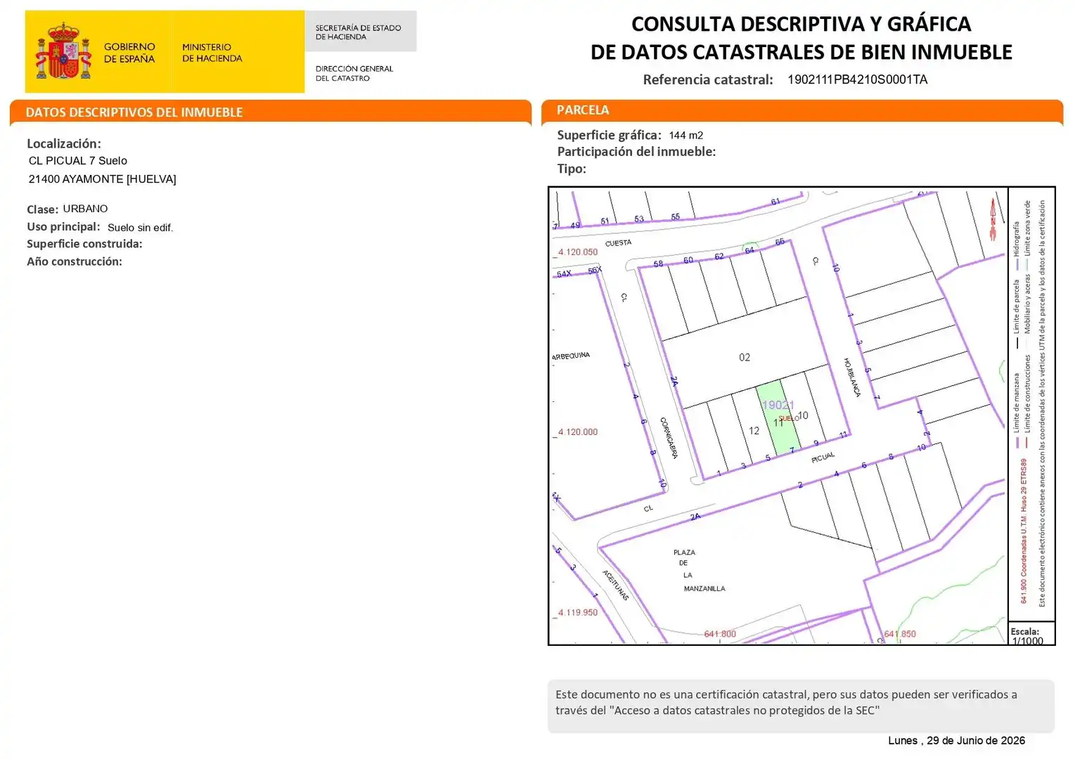 Lands and plots for sale in Calle Picual, imagen 7