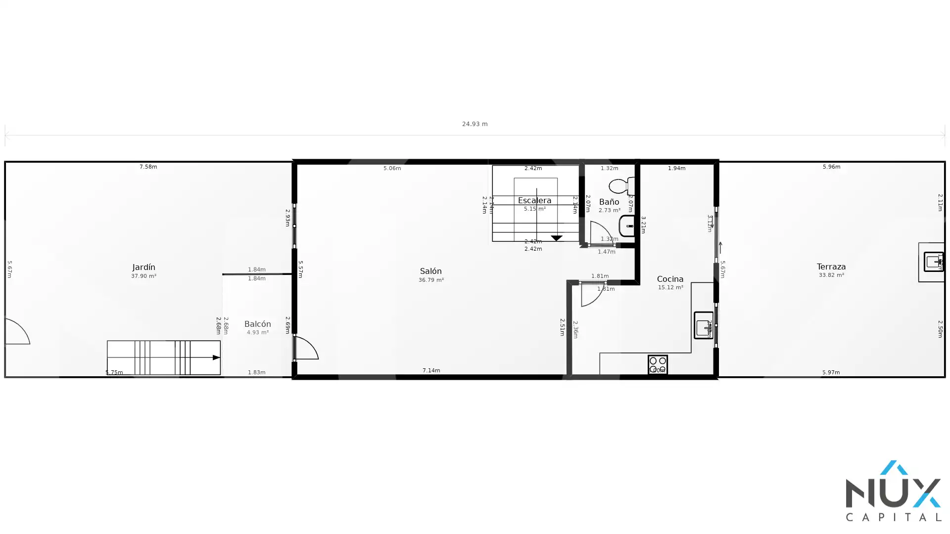 Einfamilien-Reihenhaus zum Verkauf in San Antonio de Benagéber mit Klimaanlage, Heizung und Privatgarten