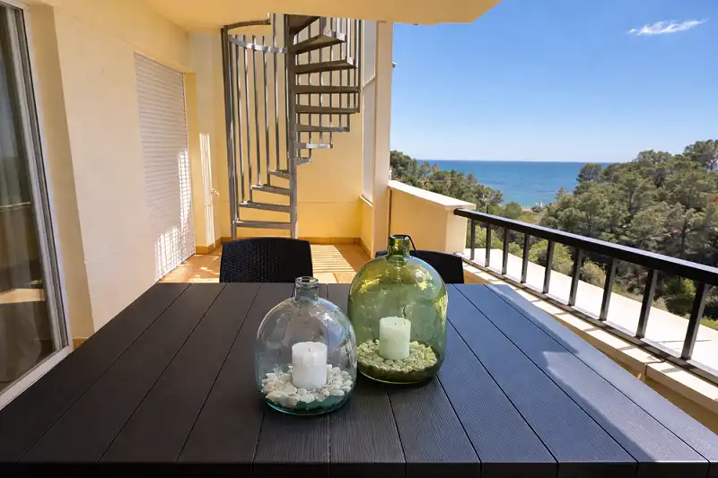 Terrasse von Wohnungen zur Miete in Altea mit Klimaanlage, Heizung und Terrasse
