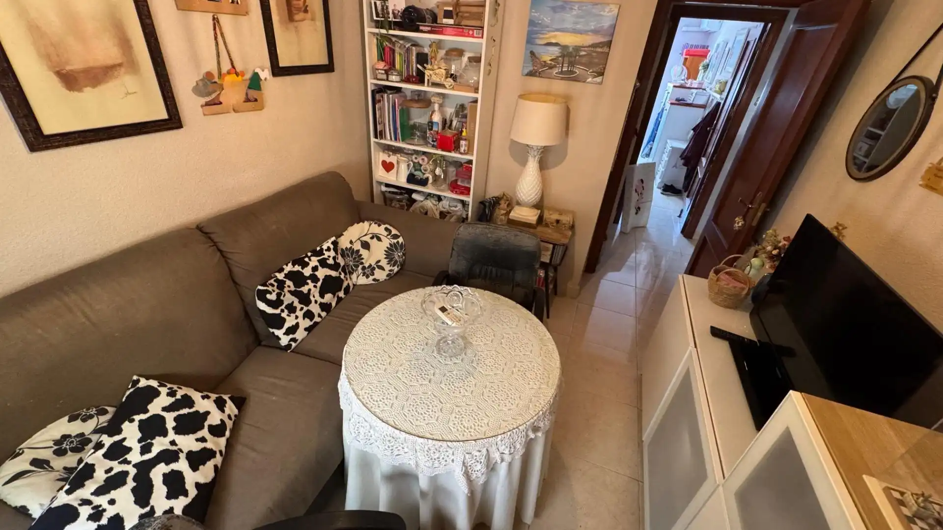 Living room of Flat for sale in Rincón de la Victoria  with Air Conditioner and Storage room