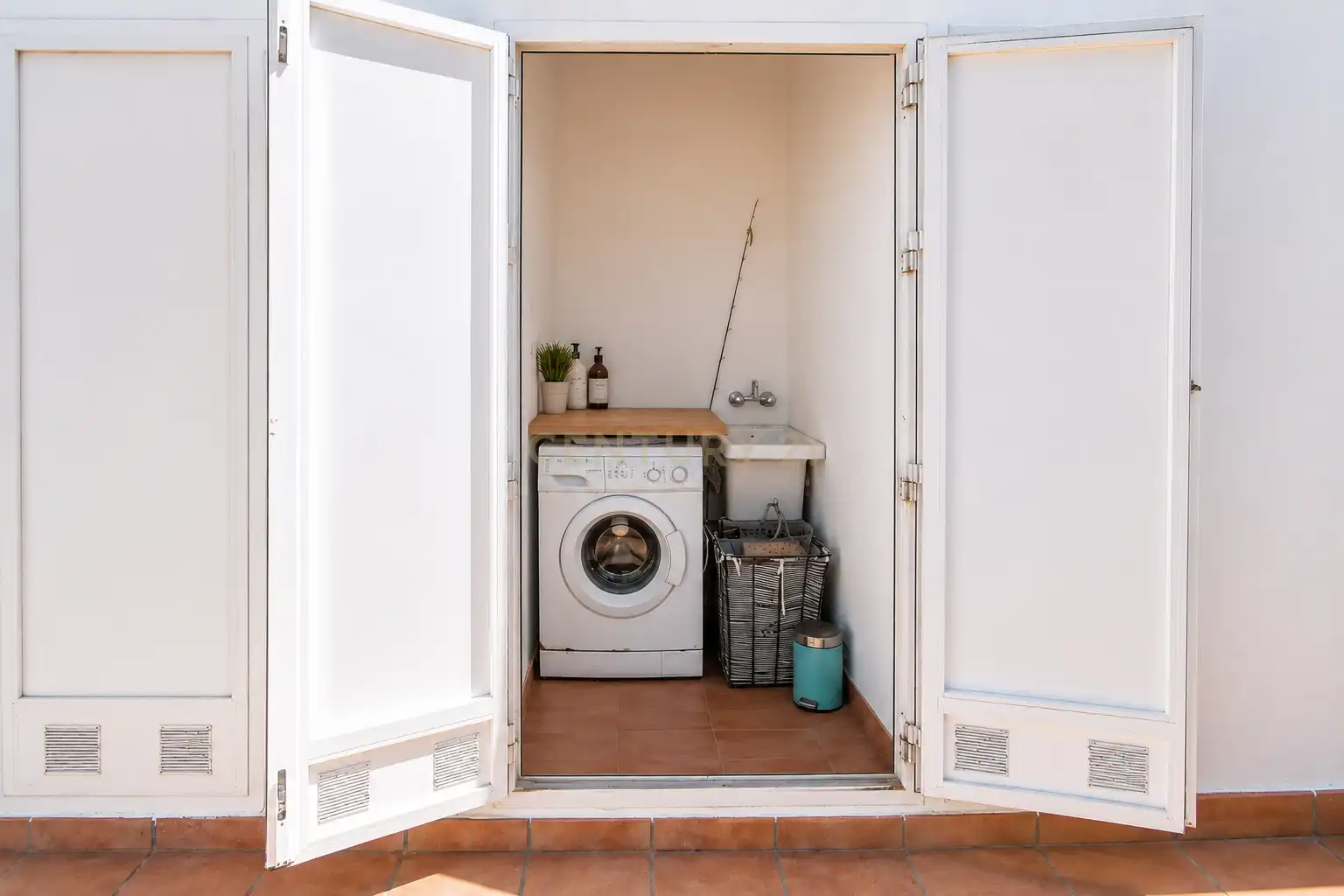 Terrassa de Apartament en venda en El Ejido amb Aire condicionat, Moblat i Forn