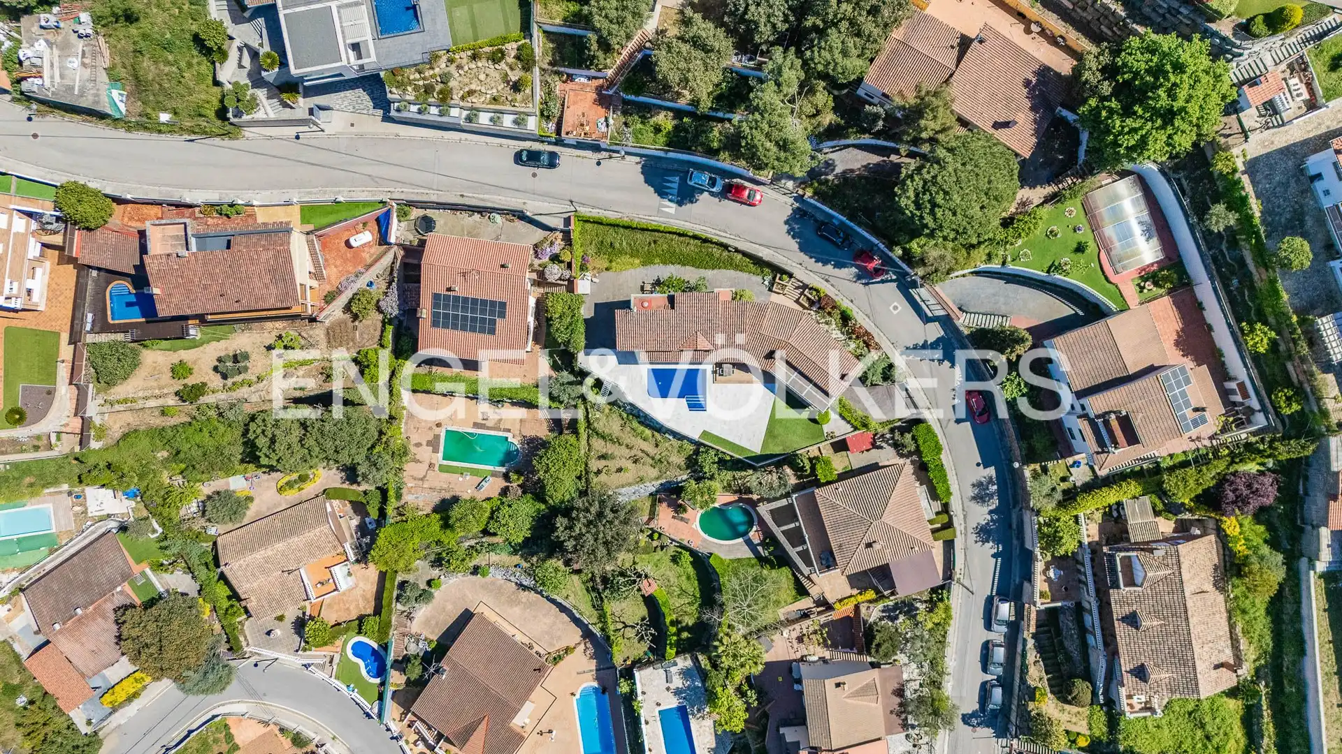 Vista exterior de Casa o xalet en venda en Sant Fost de Campsentelles amb Calefacció, Jardí privat i Parquet