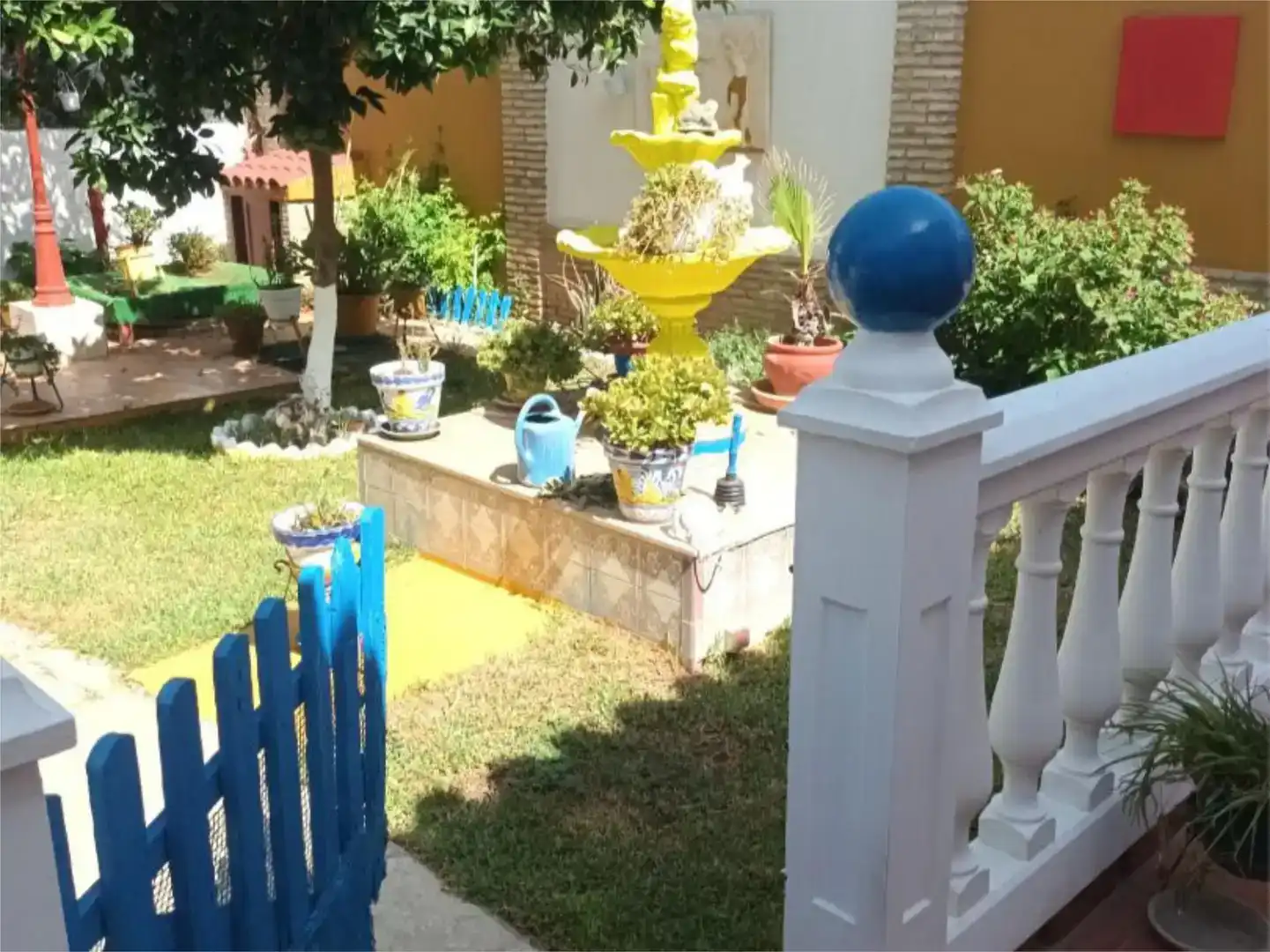 Garden of Houses for rent in Gines  with Air Conditioner, Private garden and Storage room